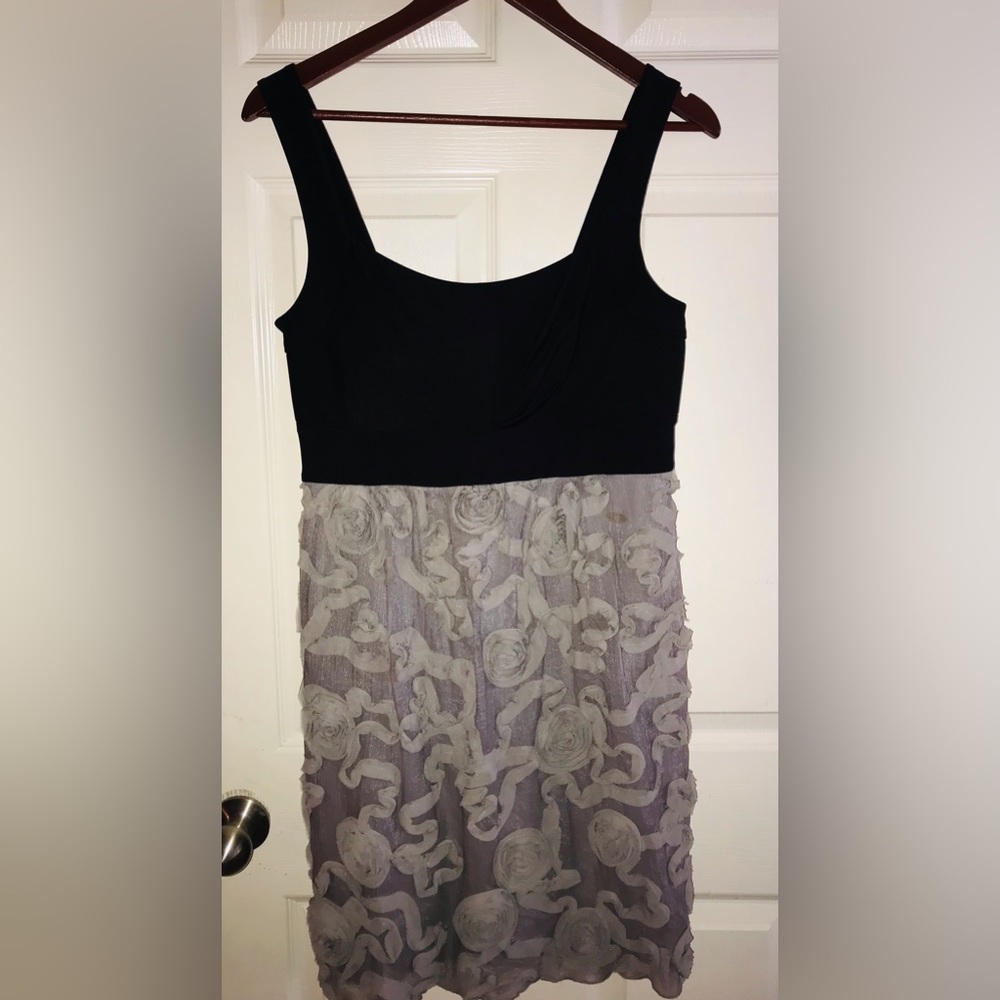 Black and Gray Dress